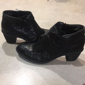 Rieker Boot Leather 10 W. Eur 40